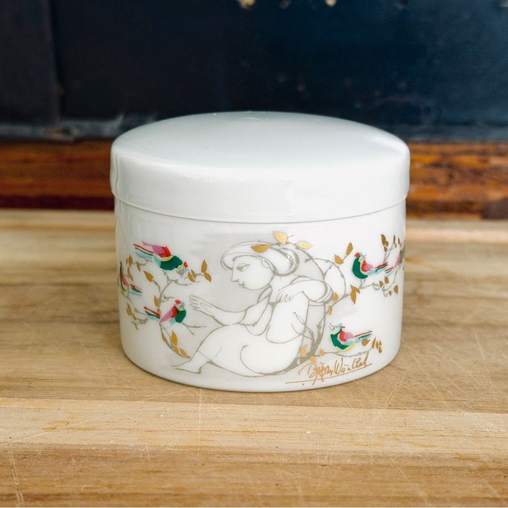 Rosendahl Bjørn Wiinblad Porcelain Trinket Box